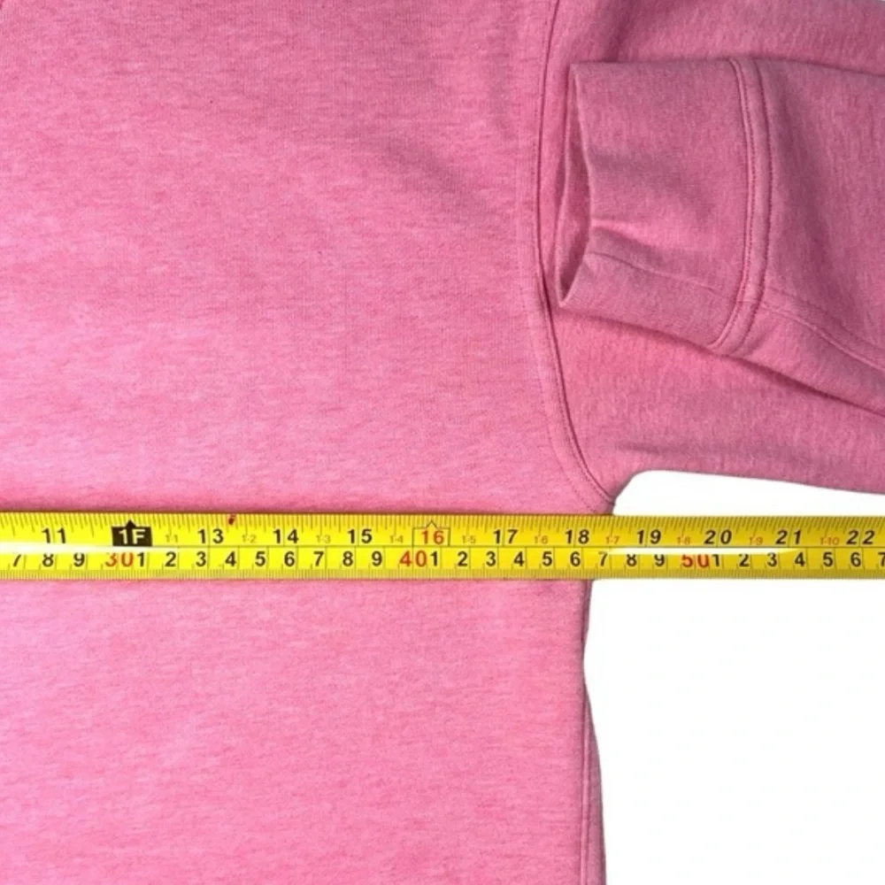Lululemon All Yours‎ Crew *Terry Heathered Azalea Pink Size 4